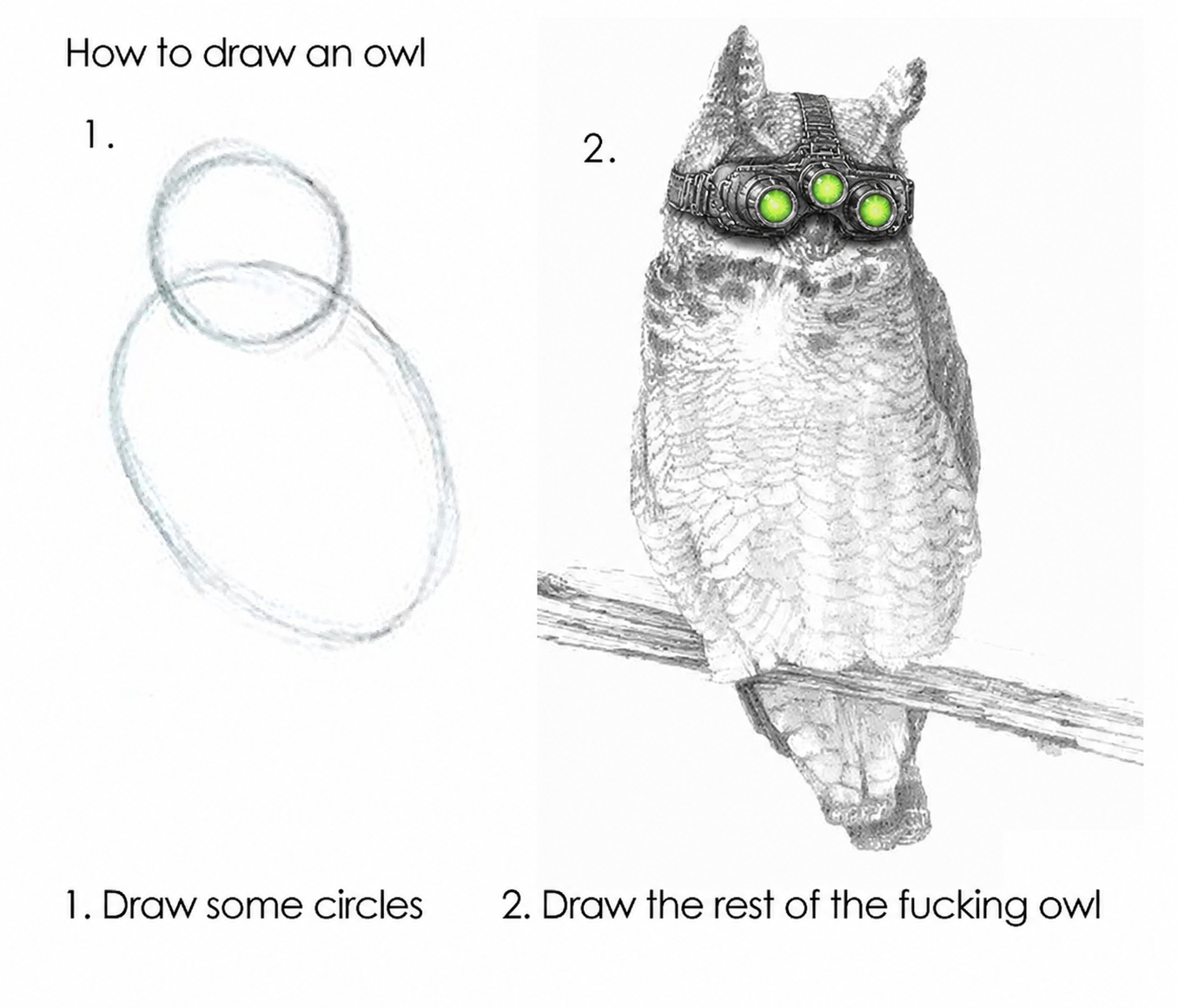 Draw the rest of the fucking